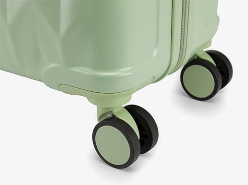 Luggage Travel Gear Suitcases With Wheels Luggage Durable Hard Edge Portable Combination Lock Suitcases(B,24 in)4