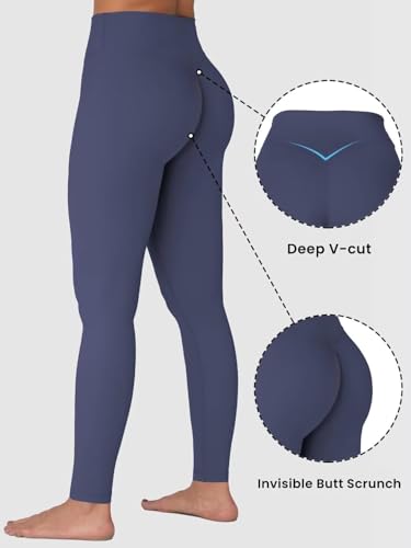 Image of Sunzel Sunzfly Invisible Butt Scrunch Workout Leggings for Women, Butt Lifting High Waisted Gym Yoga Pants with Tummy Control