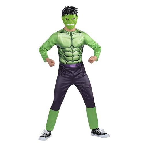 Disfraz oficial de Hulk para niños miniatura 5
