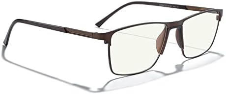 MERRY'S Fashion Blue Light Blocking Glasses - Reading Glasses Metal Frame Spring Hinge Readers for Men Eyeglasses — view 4