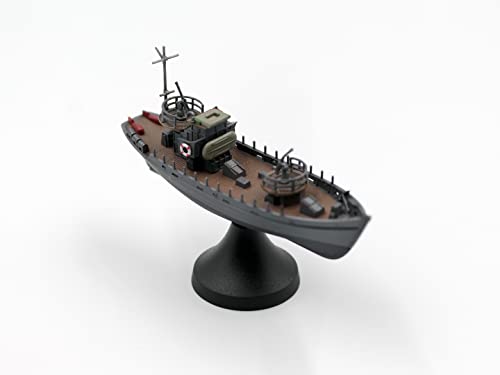 Icm S.018 - Boat Model Kfk Kriegsfischkutter, Plastic Millitary Ship Wwii German Multi-Purpose Boat - Scale 1:350 #TOP4