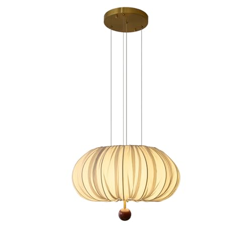 Lustre médiéval à LED rétro français en tissu pour décoration de bar et magasin de vêtements