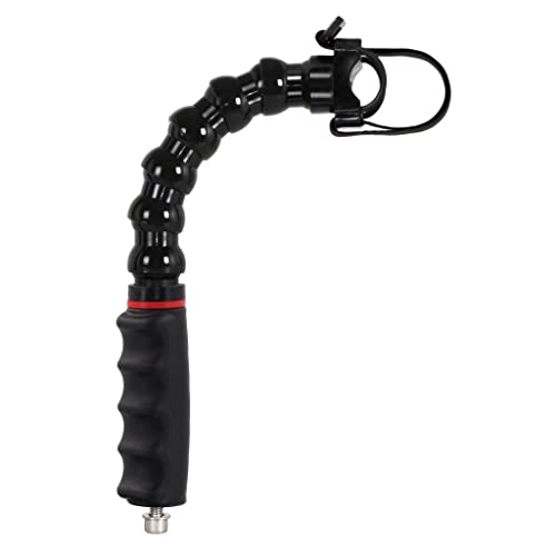 Poignée pour platine avec bras flexible 6 éléments pour torche plongée sous-marine FLEX-ARM 30 cm