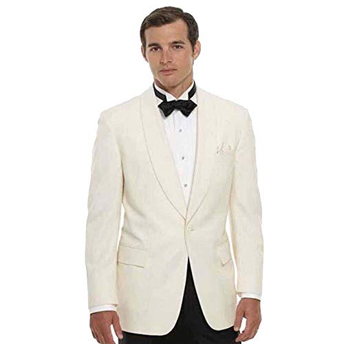 Corbin Men's Ivory Dinner Jacket