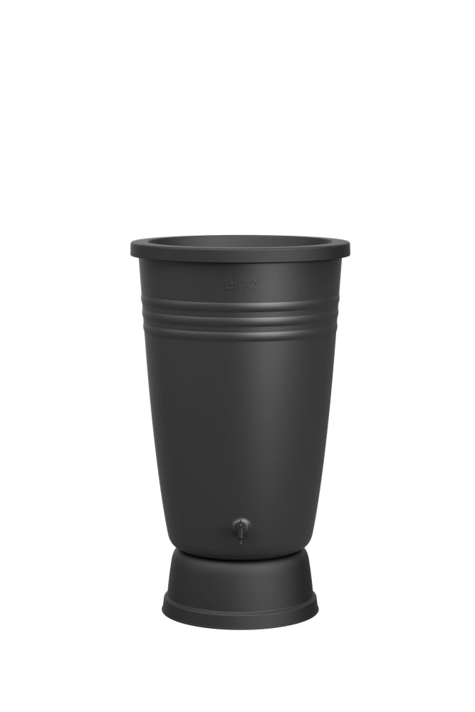 Elho Green Basics Récupérateur D’Eau Plus 200 LTR - Living Noir