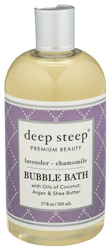 Deep Steep Bubble Bath, Lavender Chamomile, 17 Ounces