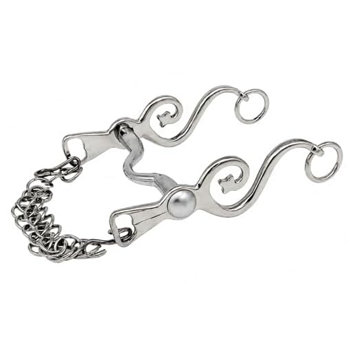 Kandare Spanisch Barock mit Kinnkette