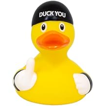 3 Inch Not Happy Expressive Yellow Rubber Duck, Adult Gift