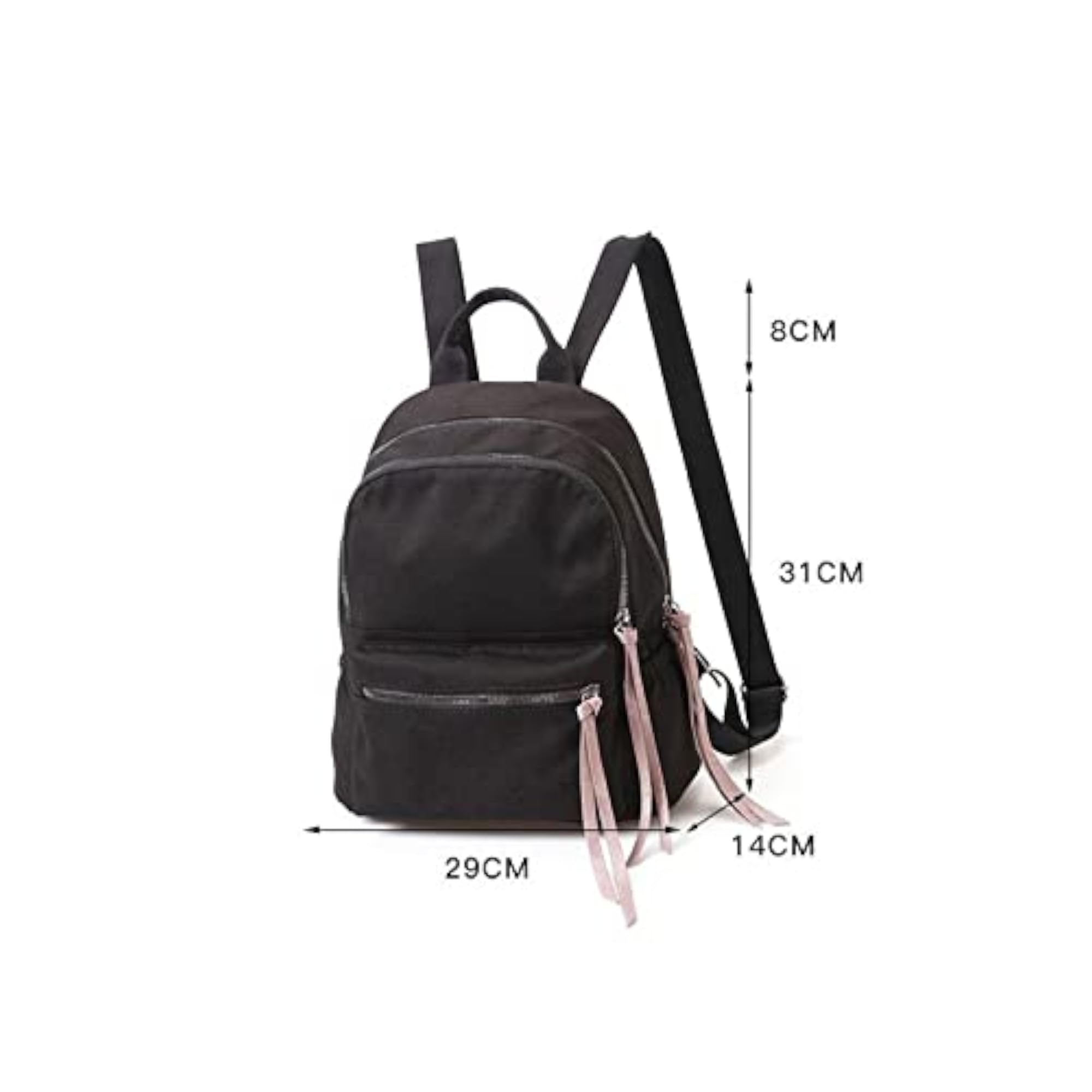 Women's Casual Oxford Cloth Travel Backpack, Large Capacity