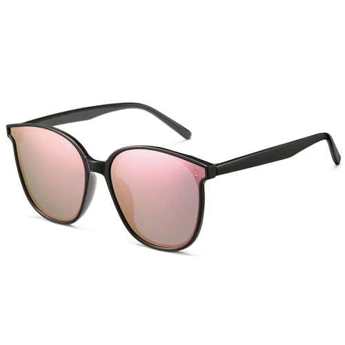 Image of Cyxus Oversized Cat Eye Sunglasses for Women Polarized Lens UV Protection for Beach Music Festivals Shopping 1902