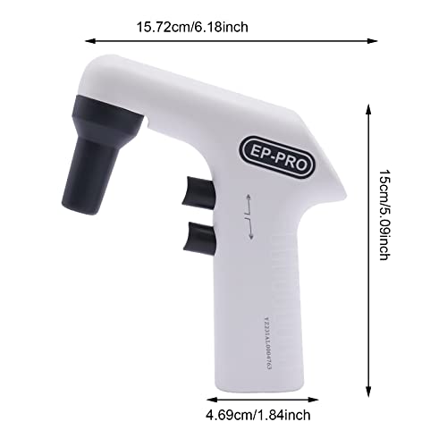 Piaocaiyin Electric Pipette Controller, Electronic Pipettors Pump, 0.1-100Ml Modern Plastic Pipette, Pipettor Accessories, Speed Adjustable Motorized Pipette Filler For Laboratories Hospitals #TOP1