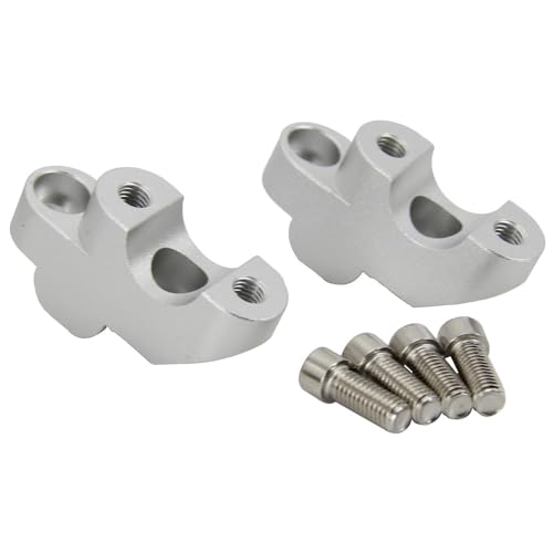 Guidon riser pince R1100GS rehausseur 22mm moto CNC aluminium