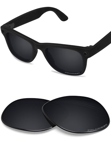 Image of BLAZERBUCK Photochromic Replacement Lenses Compatible with Ray-Ban Meta Wayfarer RW4008 | RW4012 (Gen 2) 53mm Smart Glasses