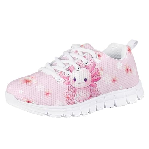 Yzaoxia Tennis Running Shoes for Girls Kids Sneakers Sport Shoes for School Athletic Walking Footwear Size 11-Size 5