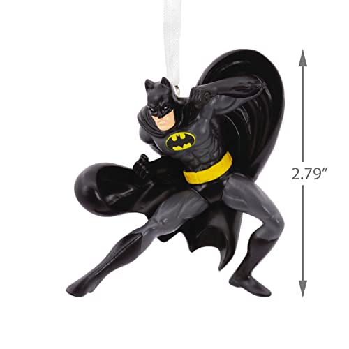 Christmas Ornament From Hallmark, Dc Comics, Batman Design, 6Cm By 7Cm By 4.7Cm (25562762) #TOP2