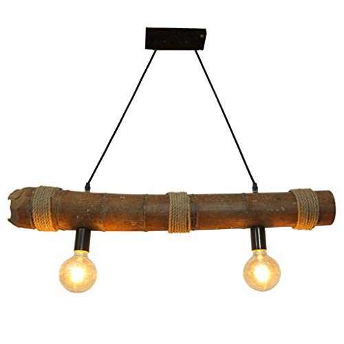 Luminaire suspendu rétro pour rompre la monotonie d'un plafond de salle à manger