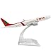 Bswath Model Plane 1:400 Scale Model Plane DWI 747 Model Aircraft Metal Alloy Die-cast Airplanes for Gift and Collection