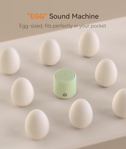 image for Dreamegg Sound Machine for Sleep - Portable Sound Machine Baby Adults,