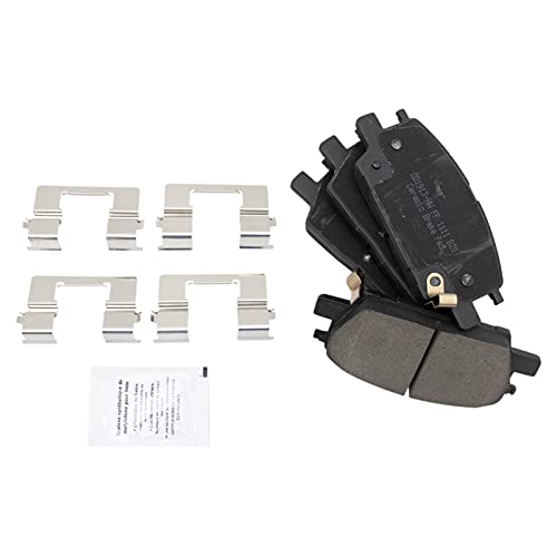 TRQ Front Ceramic Brake Pad and Rotor Set Compatible with 16–19 Chevrolet Malibu 18–20 Chevrolet Equinox L4 1.5L with 300mm Diameter Front Rotors by TRQ - Image 5