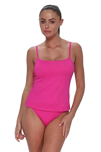Sunsets Pacifica Coralie Tankini Swim Top (Lurex Shine) - No