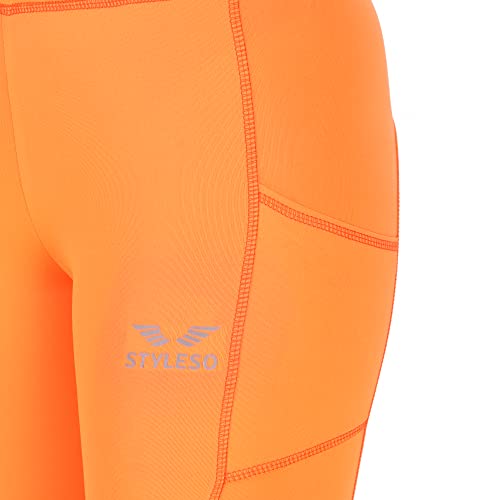 Image of Yoga Pants for Women High Waisted Stretchable Workout Jeggings with Pockets.