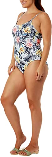 Hurley Womens One Piece Swimsuit (As1, Alpha, S, Regular, Regular, Tropical Hideaway) #TOP5