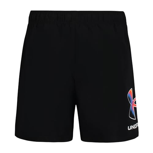 Image of Under Armour Boys' Volley Swim Trunks with UPF 50+ Sun Protection, Quick Dry Bathing Suit Shorts