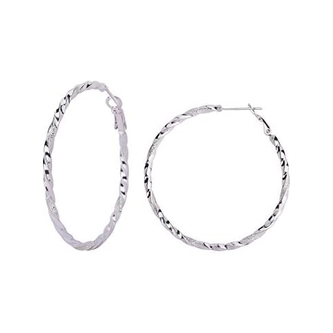 Twisted Hoop Earrings - Big Hoop Earrings Cover