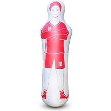 sailupxinyuan Inflatable Soccer Dummy Goalkeepr Air Mannequin Free Kick Wall Goalkeeper Defender Training