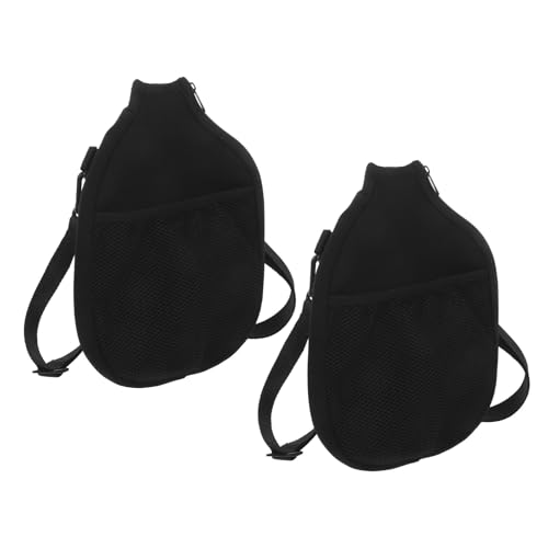 Evita arañazos con la funda de neopreno para palas de pickleball y bádminton con bolsa de malla