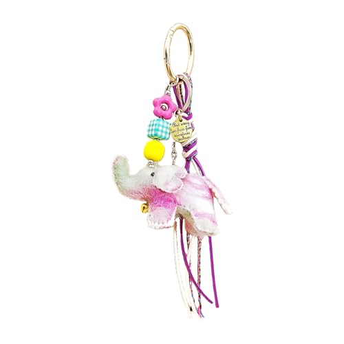 Porte-clés éléphant en feutre pour retrouver facilement vos clés dans le sac