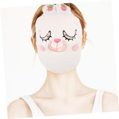 BIUDECO Toalha Quente Máscara Facial Capa Toalhas Quentes Para Tratamentos Faciais Toalha Facial Fem