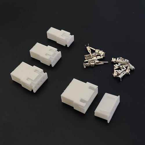 Kit conectores JST XH 2.54mm macho y hembra con terminales miniatura 6