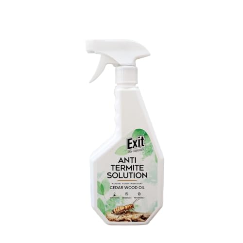 Exit: Anti-Termite Solution | Pack of 1 | Non-Toxic Odourless Home Termite Spray | Dimak, Termite & Wood Borer Protection | For Personal & Commercial use | with Trigger| 1 x 500ml (B09BR3355V) Amazon Price History, Amazon Price Tracker