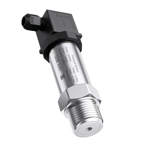Capteur de pression avec sortie 0-3,3 V et alimentation 5V pour mesure de fluide 1 bar