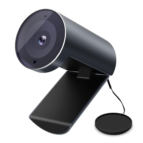 AISPEECH ウェブカメラ 4K オートフォーカス 自動光調整 ノイズキャンセリングマイク 内蔵 65°広角 プライバシーカバー付き USB接続 UVC40 オンライン会議・ストリーミング・ビデオチャット対応