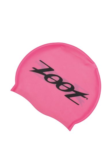 Zoot Accessories Swimfit Silicone Cap - Gorro de natación, Color Rosa, Talla Talla única