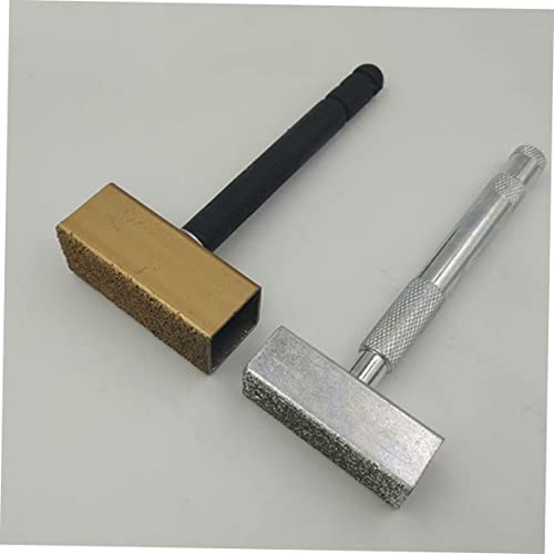 DOITOOL 2 Pçs Moedor Cômoda Vara Plana Diamante Truing Moagem Vaidade Mesa Diamante Rebolo Cômoda Fe