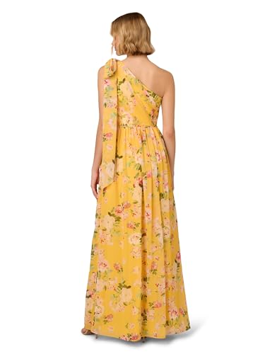 Image of Adrianna Papell One Shoulder Chiffon Gown