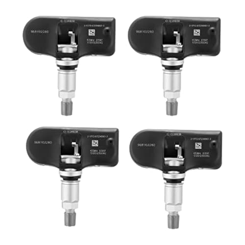 Capteur de pression des pneus TPMS pour sécuriser les trajets en famille en Peugeot 807 et C8