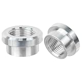 EVIL ENERGY 1/2' NPT Female Weld on Bung Fitting Aluminum 2PCS