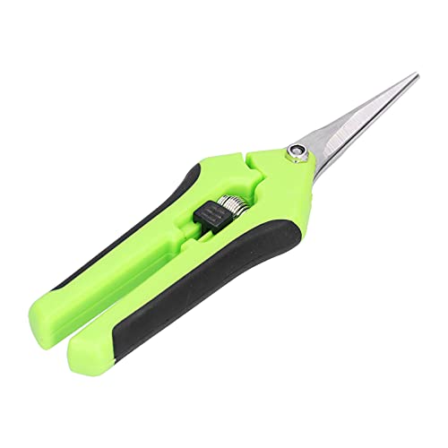 Itonash Ciseaux de Jardin, Conception D'auto-verrouillage avec des Lames en Acier Inoxydable pour L'élagage des Branches et des Herbes, une Bonne élasticité Pas Facilement Déformée