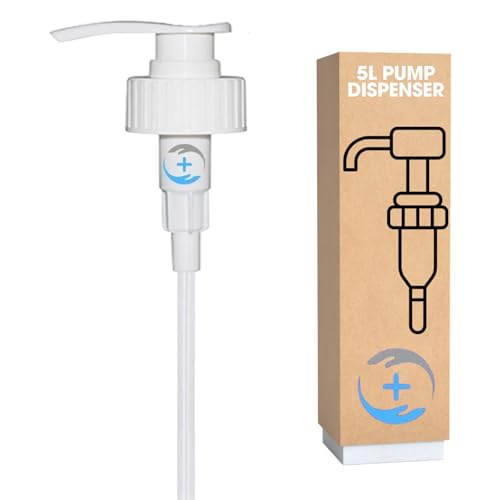 Pompe Doseuse pour Bidon 5 litres – s'adapte à la Plupart des conteneurs avec Ouverture de 38 mm.