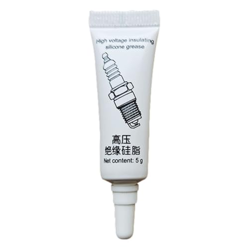 Silicone Dielectric Lubricant - Weatherproof Electrical contactt Grease | High Temperature Voltage Insulating Compound, Anti corrosionn Sealant for Automotive Spark Plug and Ignition Systems