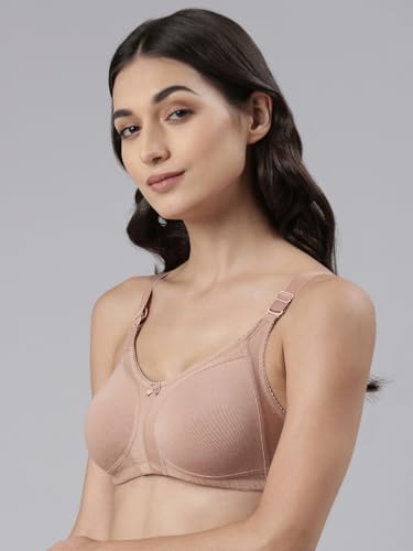 Image of Dollar Missy Pack of 2 Women's Combed Cotton Elastane Wire-Free Panelled Support Bra
