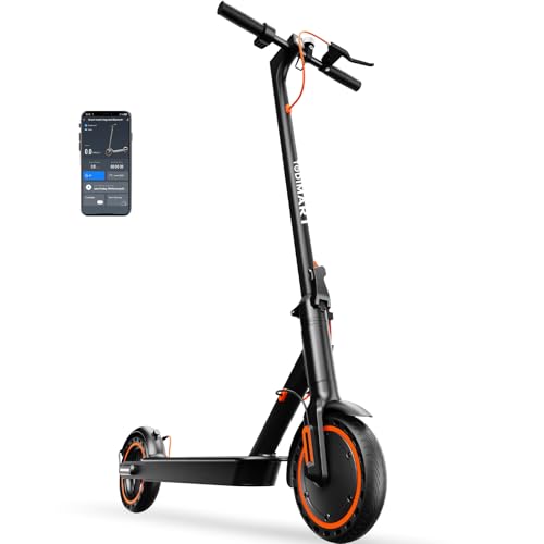 T3 Monopattino Elettrico Adulto-350W,30KM di Autonomia, Velocità Fino a 25 Km/h, Controllo App, 8.5' Pneumatici Solidi, Scooter Elettrico Pieghevole