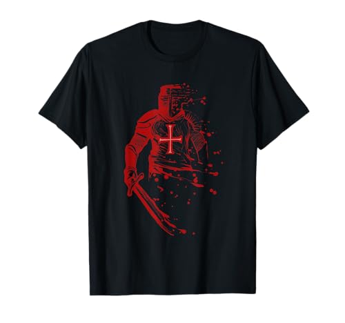 Croisade des Templiers Chevaliers du Temple T-Shirt