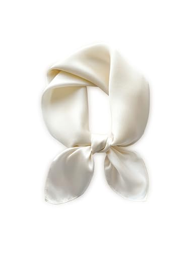 MEISEE Solid Color Mulberry Silk Scarf 26