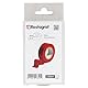 Restagraf PVC-Klebeband in Blisterverpackung, 10 m x 19 mm x 0,15 mm, Rot, 1 Stück