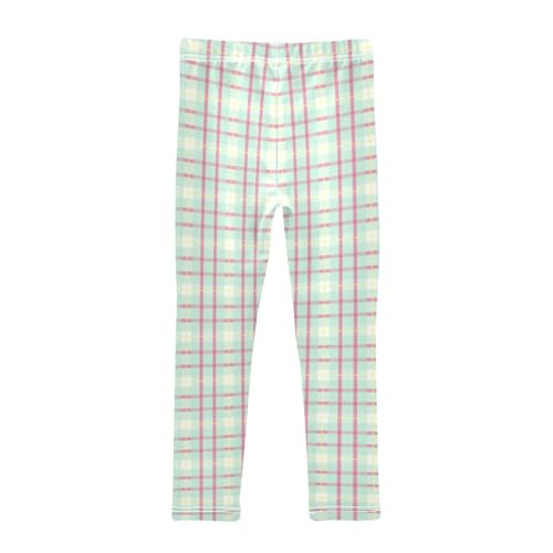 Pink Plaid Green Toddler Girls Shorts Cotton Cartwheel Shorts Leggings for Beach2